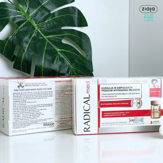 Tinh Chất Giúp Ngừa Rụng Tóc Cho Nam - Farmona Radical Med Anti Hair Loss Ampoule Treatment 3x5ml