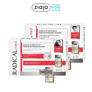Tinh Chất Giúp Ngừa Rụng Tóc Nữ/Nam - Farmona Radical Med Anti Hair Loss Ampoule Treatment 3x5ml