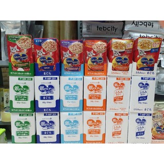 [Hoả Tốc] Combo Pate SILVER SPOON cho mèo dạng sốt / dạng thạch - Gói 60g