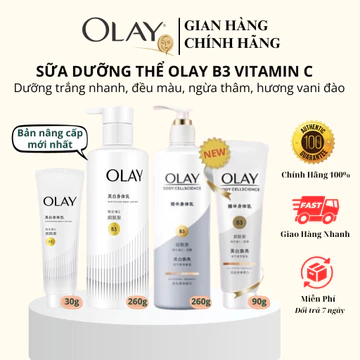 Sữa Dưỡng Thể Olay B3 - Olay Bright Ultra Whitening - Dưỡng Trắng Da Toàn Thân - Chính Hãng