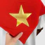 Khăn choàng cờ đỏ sao vàng, nón cờ đỏ sao vàng, phụ kiện yêu nước