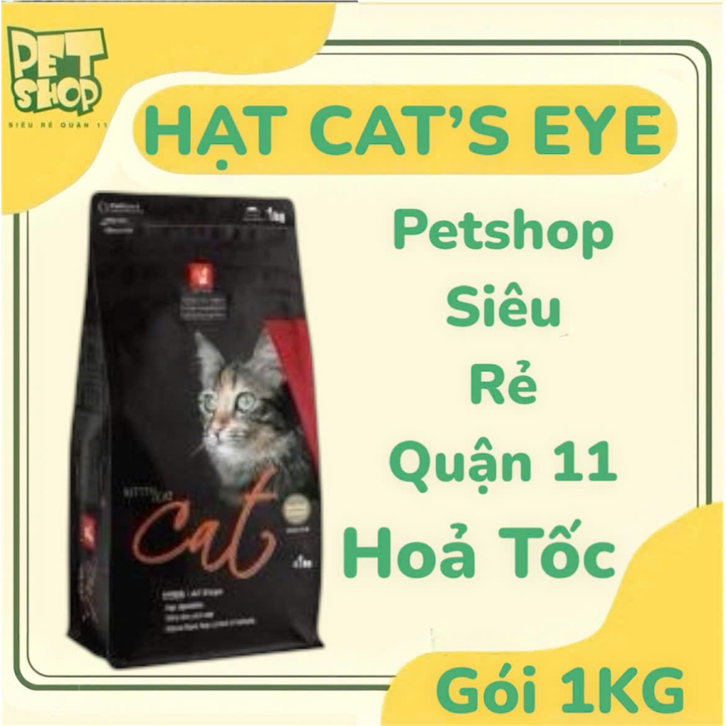 [GÓI 1KG] HẠT CAT'S EYE GÓI 1KG NGUYÊN SEAL - HÀN QUỐC -