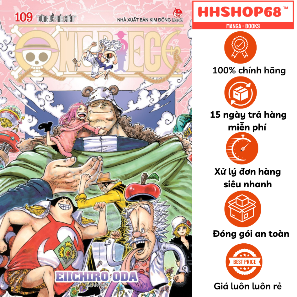 Truyện tranh - One Piece Tập 100 101 102 103 104 105 106 107 108 109 ...