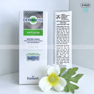 Kem Dưỡng Giảm Bóng Nhờn Farmona Dermacos Anti-Acne Matting Bioactive Mud  Extract Non-comedogenic 50ml