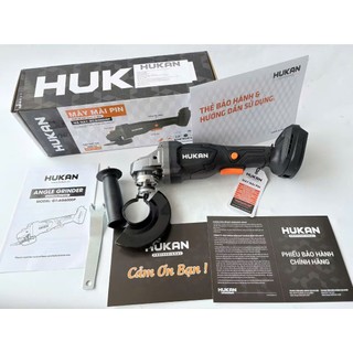 Thân máy mài pin HUKAN AG5700S Black, 3 tốc độ, Động cơ Không chổi than