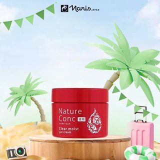 Kem dưỡng ẩm sáng da Naris Nature Conc Clear Moist Gel Cream