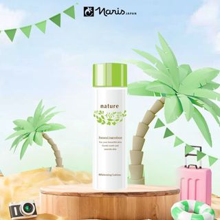 Nước dưỡng sáng da & loại bỏ tế bào chết 2 trong 1 Naris Nature Whitening 160ml