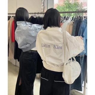Áo Khoác MatinKim Coating Crop Blouson