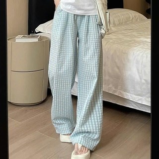 Quần kẻ caro quần ngủ siêu mát nam nữ form rộng đẹp xinh