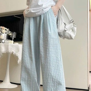 Quần kẻ caro quần ngủ siêu mát nam nữ form rộng đẹp xinh
