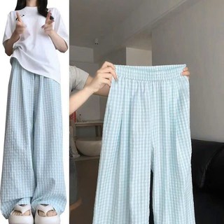 Quần kẻ caro quần ngủ siêu mát nam nữ form rộng đẹp xinh