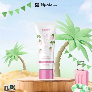Gel tẩy tế bào chết Nature White Strawberry Massaging Scrub 100g