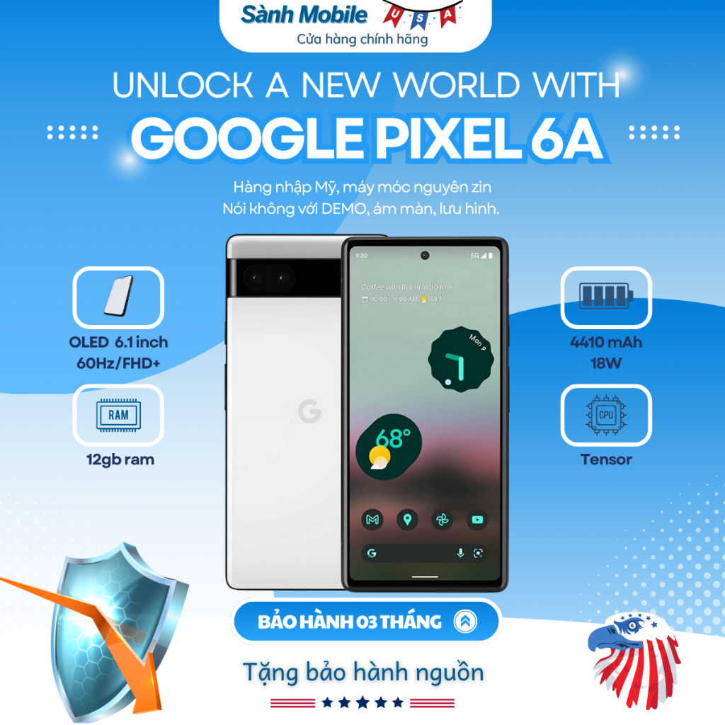 Google pixel 6a - Giá Tốt, Sale Tháng 10, Freeship 0Đ | Shopee Việt Nam