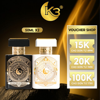 Combo 2 Chai Nam Nữ Black & White 100ML - K3 Perfume
