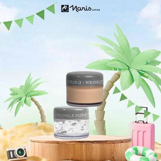Bộ dưỡng chống nhăn và thâm mắt Naris Wrinkle Alpha Eye