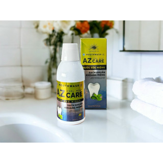 Nước Súc Miệng AZ Care Hương Bạc Hà, Thông Mũi Mát Họng 250ml