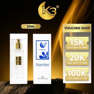 Nước Hoa Unisex Nantes 20ML - K3 Perfume
