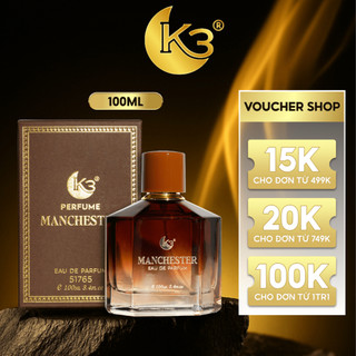 Nước Hoa Unisex Manchester 100ML - K3 Perfume