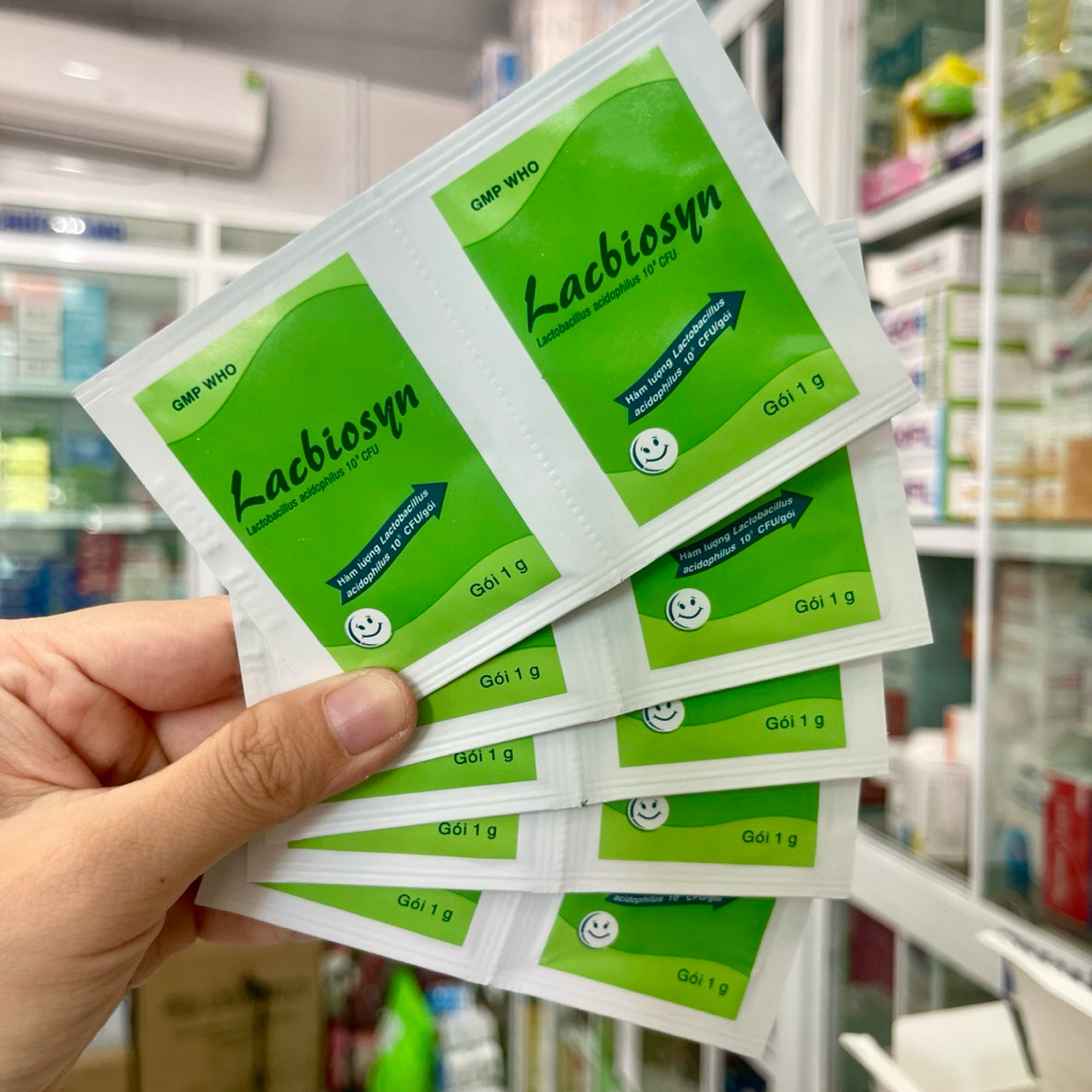 Men vi sinh LACBIOSYN gói lacbiosyn hỗ trợ rối loạn tiêu hóa | Shopee ...
