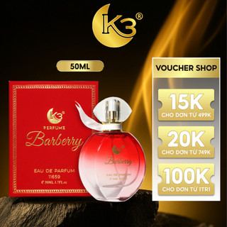 Nước Hoa Nữ Barberry 50ML - K3 Perfume