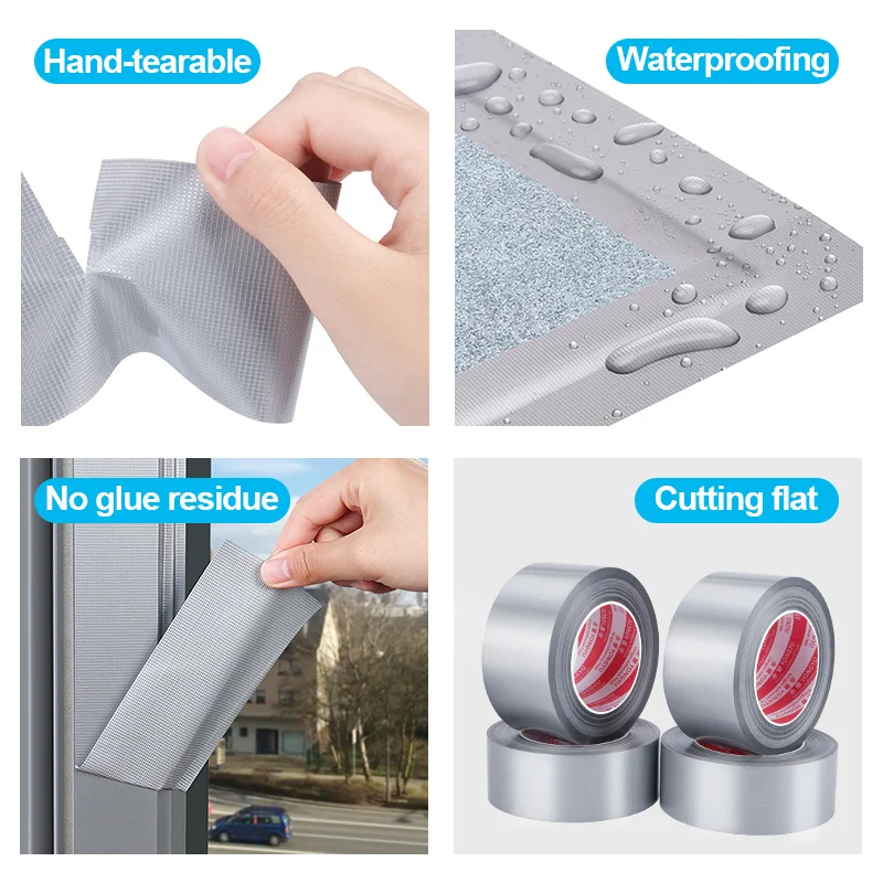 Muvako Cuộn Băng Keo Dán Sàn Chống Thấm Nước Dài 10M