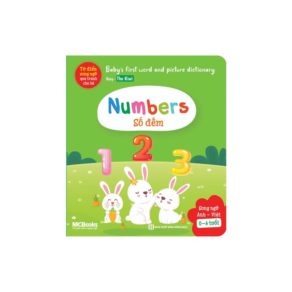 Sách - Baby's first words and picture dictionary - Từ Điển Song Ngữ Qua Tranh Cho Bé - MCBooks