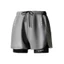Quần bơi nam, Quần thể thao nam 2 lớp an toàn, Quần đùi nam 2 lớp vải gió và vải thun lạnh TOPMEN 021