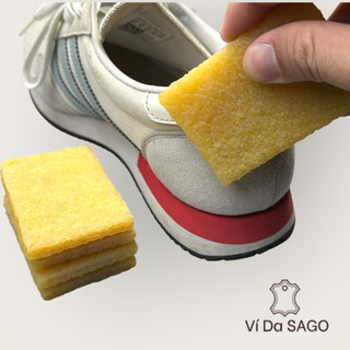 Cao su đa năng vệ sinh da lộn, làm sạch đồ da lộn - Ví Da SAGO