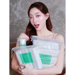 Bông tẩy trang La Soirée - Lamer 100% cotton mềm mịn ko sơ bông dễ tẩy trang - Bebeau