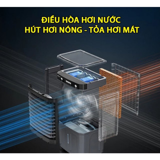 Quạt Điều Hòa VCJ , Quạt Làm Mát 40 Lít - Tiết Kiệm Điện Làm Mát Tạo Ẩm