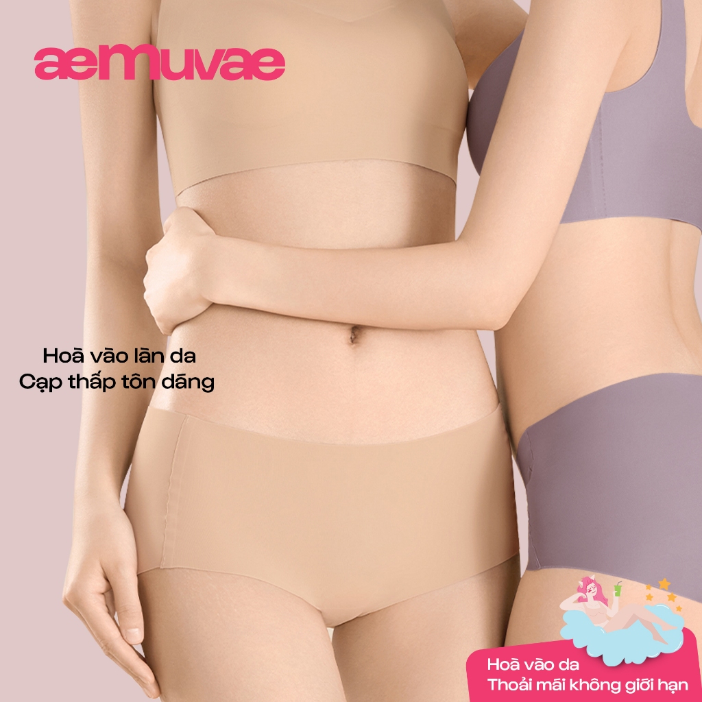 Combo quần lót mỏng mát Cool Fruity tàng hình mát lạnh, thấm hút, siêu đàn hồi  - Muvae (aeMuvae)