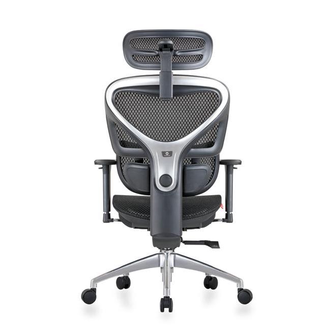 [Hoả tốc 30 phút] Ghế Công Thái Học Manson IRIS V2- Lưới Cloud Mesh Đen/Xám, Hỗ Trợ Cột Sống