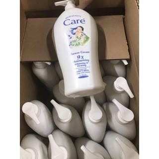 (chuyên sỉ) Combo 2 Chai Sữa Tắm Dê Rose 9x 1200ml..