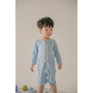 Đồ bơi bé trai thun lạnh có khoá kéo ( k nón)