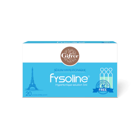 Nước Muối Sinh Lý Fysoline 5ml Hỗ Trợ Kháng Khuẩn An Toàn Cho Trẻ Sơ Sinh - 20 Ống