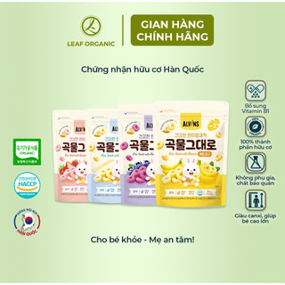 Thực phẩm bổ sung bánh gạo lứt ăn dặm Alvins 30g cho bé 1 tuổi