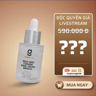 Serum B3 sáng da mờ thâm Glowmellow Nia20 Exosome 30ml | Dưỡng trắng, se khít lỗ chân lông MP0798