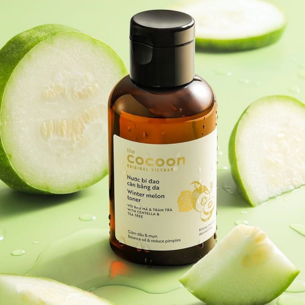 Nước bí đa.o cân bằng da Cocoon giảm dầu & mụn - 140ml/310ml