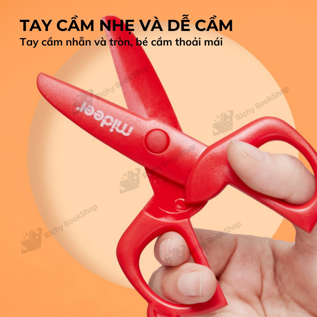 Kéo Cắt Thủ Công An Toàn Cho Bé - Mideer Craft Scissors