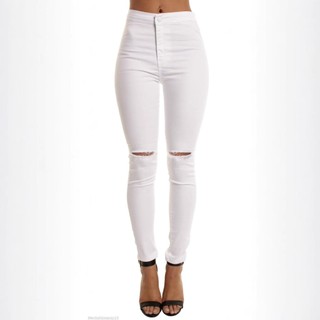 Quần Jean Nữ Rách Gối AMILY.Bò Có Thun Co Giãn,Ống Ôm Gọn.Size 26, 27, 28, 29, 30, 31, 32(38kg-70kg)