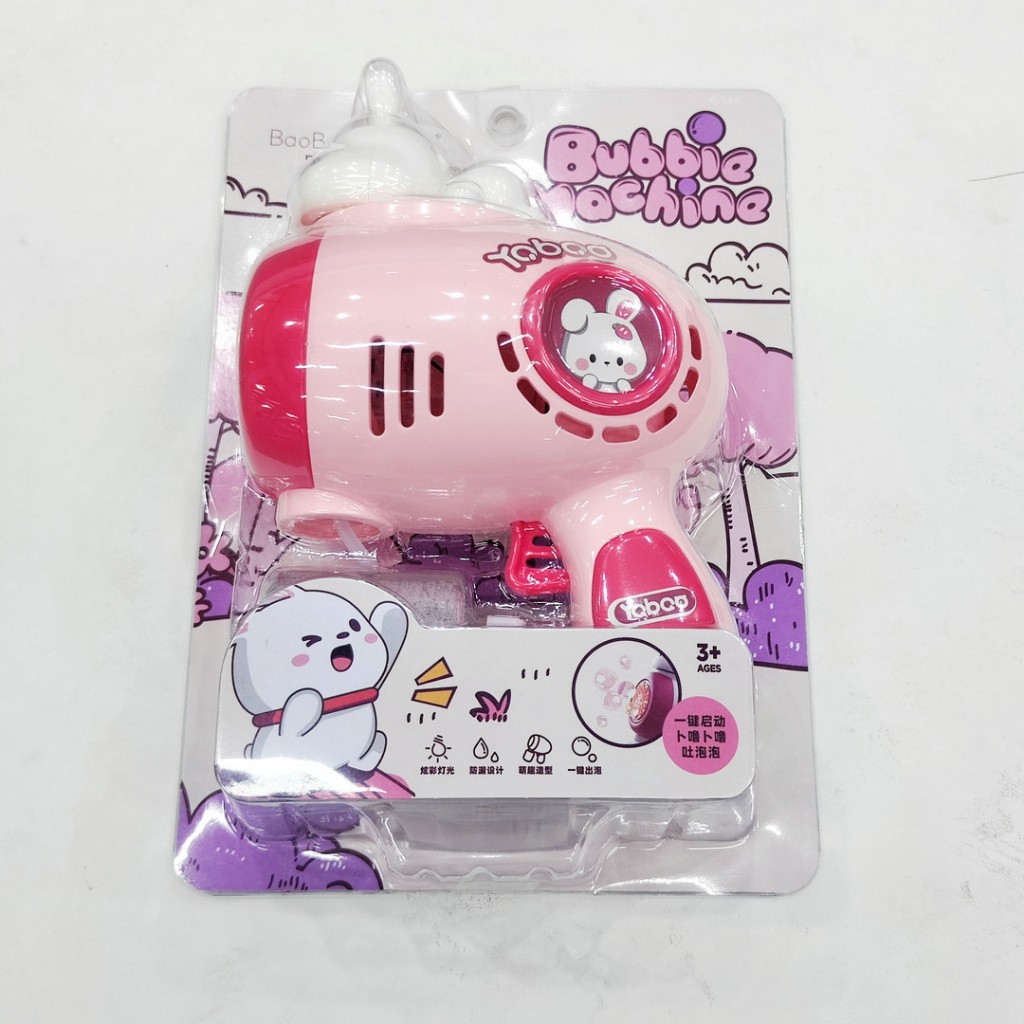 Đồ Chơi Máy Bắn Bong Bóng Đồ Chơi Xà Phòng Thỏ Khủng Long Kì Lân Dễ Thương Thiết Kế Mới - Đồ Chơi PUPU HOUSE