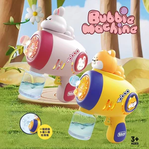Đồ Chơi Máy Bắn Bong Bóng Đồ Chơi Xà Phòng Thỏ Khủng Long Kì Lân Dễ Thương Thiết Kế Mới - Đồ Chơi PUPU HOUSE
