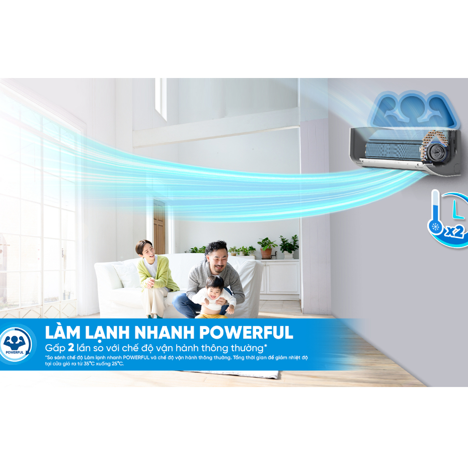 [MIỄN PHÍ LẮP ĐẶT 1TR3] LIVE - Máy Lạnh Daikin Inverter 1 chiều FTKB25ZVMV 1HP 9000BTU