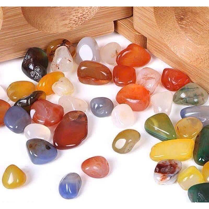 BỘ ĐỒ CHƠI Ô ĂN QUAN BẰNG GỖ THÚ VỊ CHO BÉ - mỗi bộ 50 viên gỗ/đá