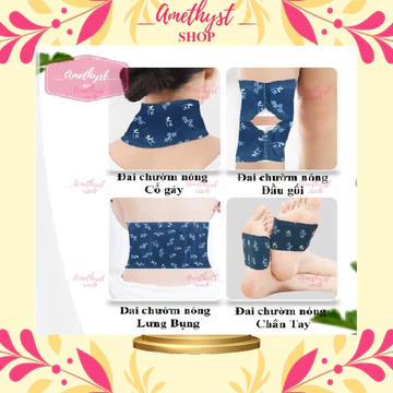 Miếng Đệm Chườm Nóng Thảo Dược Ngải Cứu VùngLưng Bụng - Khớp Đầu Gối - Lòng Bàn Chân