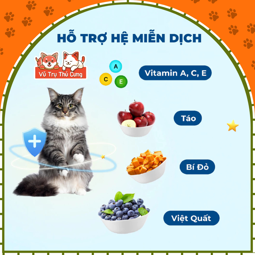 Hạt Cho Mèo MRVET G1 Không Chứa Ngũ Cốc Mix Topping Gói 1KG
