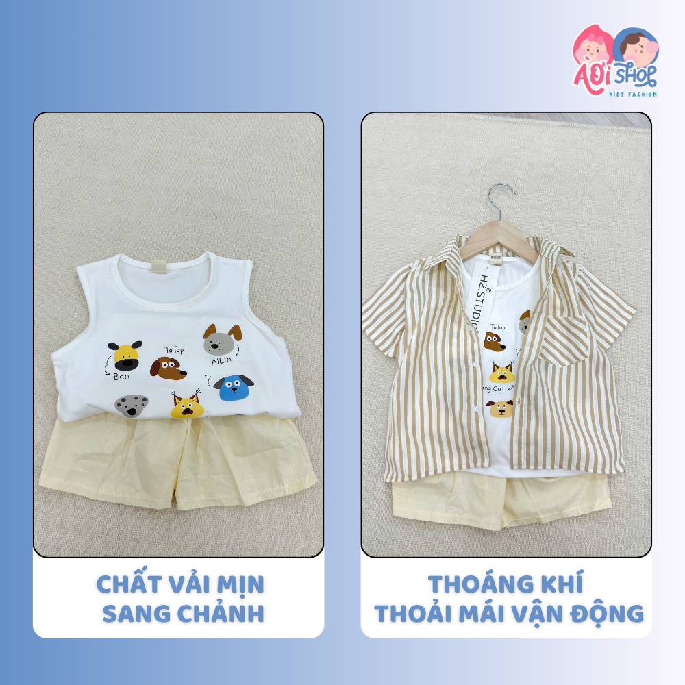 [À ƠI SHOP] R38- set 3ct cộc sọc vàng- a111.108
