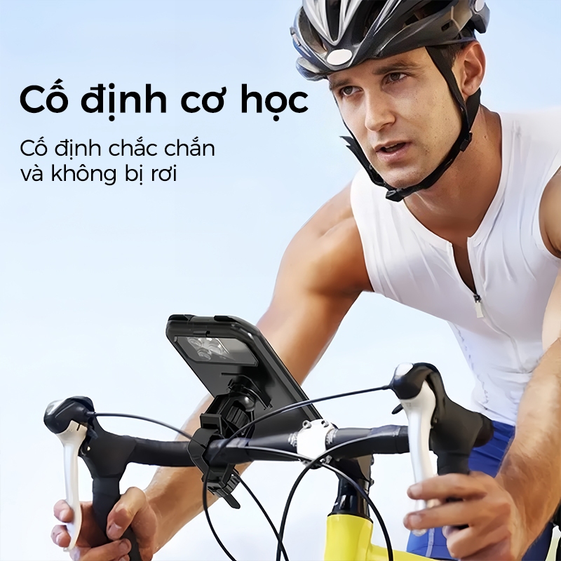 Giá đỡ điện thoại xe máy chống nước mới, có thể điều chỉnh 360°, giá đỡ điện thoại xe máy, chống sốc và chống mưa