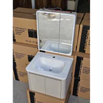 [ Giá Kho- FREE SHIP] - Bộ Tủ Lavabo - Tủ Gương Led + Sấy chất liệu chậu men sứ khung nhôm cao cấp KT80x48x48-60x48x48cm — ảnh 5