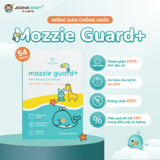 Combo miếng dán chống muỗi Mozzie Guard+ & xịt khuẩn 80ml - JOONA BABY
